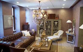 The inside of a local furniture store in OBX.